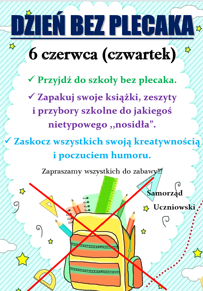 dzien bez plecaka